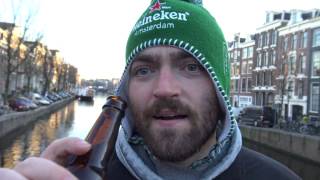 Brouwerij 't IJ Ijwit Witbier Dutch Craft Beer Review in Amsterdam, Netherlands - 4K UHD