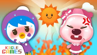 Summer Safety Tips for Kids | Pororo English Good Habits | KIGLE GAMES