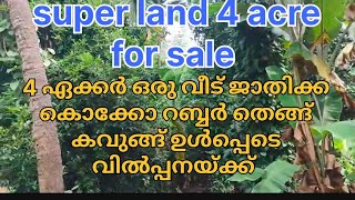 #4acrelandnice#houseforsale#നാല്ഏക്കർതോട്ട മനോഹരമായവീടും#വിൽപ്പനയ്ക്ക്