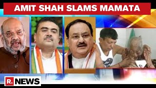 'Mamata Didi Will Be Haunted': Amit Shah & BJP Slam TMC As 85-Yr-Old Nimta Victim Dies