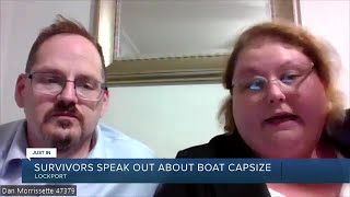 Survivors of the Lockport Cave Tour capsizing speak out after Monday's incident