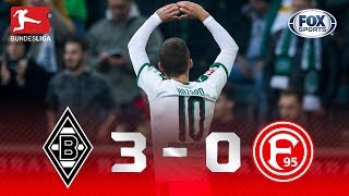 Borussia Mönchengladbach - Fortuna Düsseldorf [3-0] | GOLES | Jornada 10 | Bundesliga