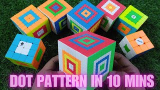 Dot Pattern in Just 4 Moves | Dot Pattern in Every Cube ✌🏻 | BLegend