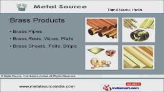 Metal Products \u0026 Scraps by Metal Source, Coimbatore (India)