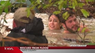 Daring water rescue caught on camera