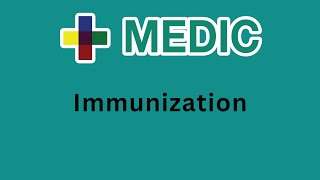 Managing Immunizations During Encounter in Medic EMR