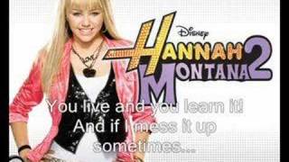 Nobody's perfect - Hannah Montana W/L