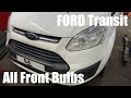 Ford Transit 2013- Headlight Assembly & Bulb Removal How To Change Indicator Sidelight Headlights