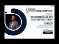 creating real change with utility equity investment with calvin butler svp and coo of exelon