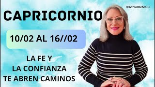 CAPRICORNIO/🌟 LA FE Y LA CONFIANZA TE ABREN CAMINOS