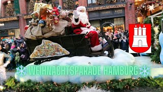 Weihnachtsparade Hamburg Festumzug Dezember 2023 🎅🎁☃️