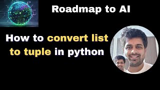 How to convert list to tuple in python #python #list #tuples