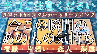 🐈猫登場注意🐈【辛口ご注意ください】🥵🔥今この瞬間のお相手のあなたへの気持ち【あの人の気持ち・復縁・本音・片想い・両想い・喧嘩】💘【タロット\u0026オラクルカード】恋愛占い💖