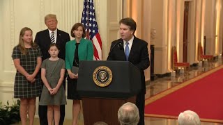 'I will be an independent and impartial justice': Kavanaugh's full speech at White House ceremony