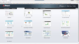 JReport - Embedding Reports & Dashboards
