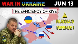 13 Jun: Putin surrenders soon: Kyiv breaks through Russia's first defensive lines!