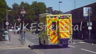 Surrey Ambulance (South East Coast) Mercades Sprinter Leaving Hospital