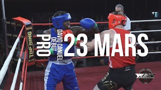 David Canuel, premier combat pro le 23 mars au Centrexpo Cogeco, Drummondville