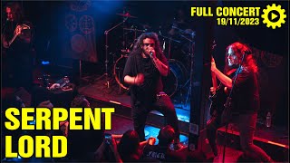 SERPENT LORD - Full Concert [19/11/2023 #live w/ Sakis Tolis @8ball - Thessaloniki - Greece]