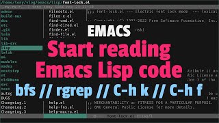 Start reading Emacs Lisp code TODAY