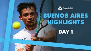 Defending Champion Diaz Acosta vs Seyboth Wild; Navone Features | Buenos Aires 2025 Day 1 Highlights