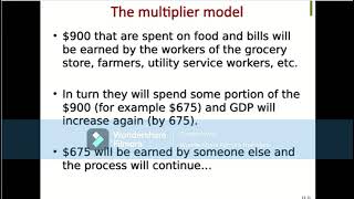 CH 13 - The Multiplier Model Lecture Slides