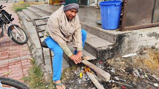 2 दिन से बारिश ने किया बुरा हाल  🥶 , Winter And Fire 🔥