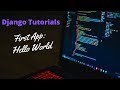 First App in Django: Hello World