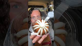 TRYING NOTHING BUNDT CAKES CARROT CAKE #nothingbundtcakes #foodreview