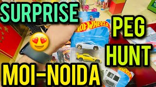 Best Hotwheels 2 pack ever??!! Mall Of India Noida - Peg hunting experience- good or bad?