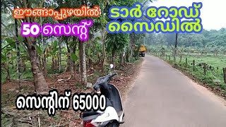 50 Cent Land on Tar Road For Sale | Engapuzha | Kozhikode (സെന്റിന് 65000)