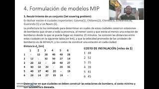 SESION 10 PARTE 3: SET COVERING PROBLEM