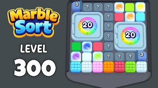 Marble Sort level 300 solution
