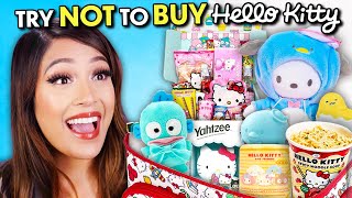 $25 Hello Kitty & Friends Try Not To Buy Challenge!