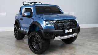 Ford Ranger Raptor F150 Wildtrak 12v Electric Ride On Car For Kids With Remote Control