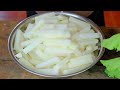 harvesting korean white radish preparing dishes from radish phượng s country life