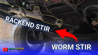 Modifikasi Stir Suzuki Carry 1.0 || Worm Stir Ke Rackend Stir