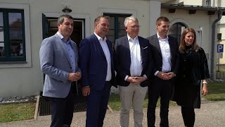 EU-Kommissar Nicolas Schmit zu Besuch in Gramatneusiedl