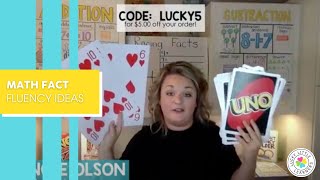 Math Fact Fluency Activities