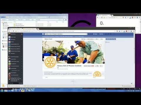 How to Make a Rotary Club Facebook Page in less than 4 minutes How to Make a Rotary Club Facebook Page in less than 4 minutes