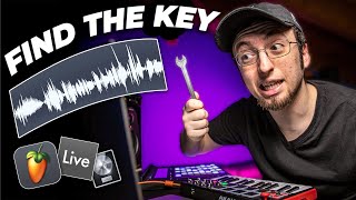 How to find the KEY of ANY sample in 2 minutes!! (fl studio, ableton, logic)