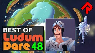 Best Ludum Dare 48 Games #4: 20,000 Light Years, Deepest Sword, Dome Romantik \u0026 more!