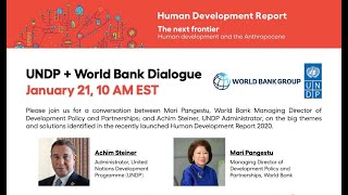 Human Development Report - The Next Frontier Human Development and the Anthropocene Jan 21, 2021