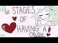 6 Stages of Having a Crush