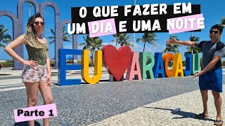 PASSEIO de um dia e uma noite em ARACAJU - Tour completo [Parte 1] - Indo do centro às praias