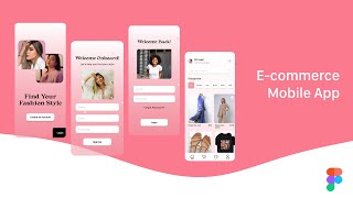 E-commerce Mobile App Design on Figma