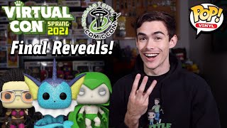 ECCC 2021 Final Funko Pop Reveals! | Pokemon | The Office Kerrigan | Dc Specter | Scott Pilgrim