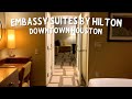 Tour of 2-Bedroom Suite Room at Embassy Suites by Hilton Houston Downtown || Hotel Room Tours