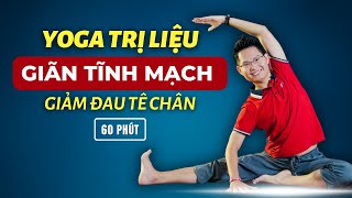 Full 60 minutes of Yoga therapy for varicose veins of the legs | Dang Kim Ba Yoga