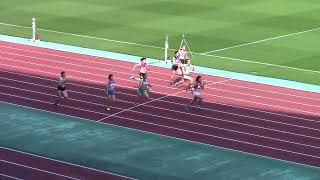 2022年　埼玉県高校　学校総体北部地区大会　女子100ｍ決勝